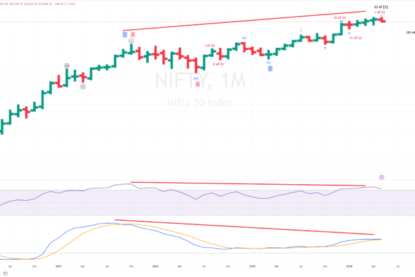 nifty Elliott wave counts 2024